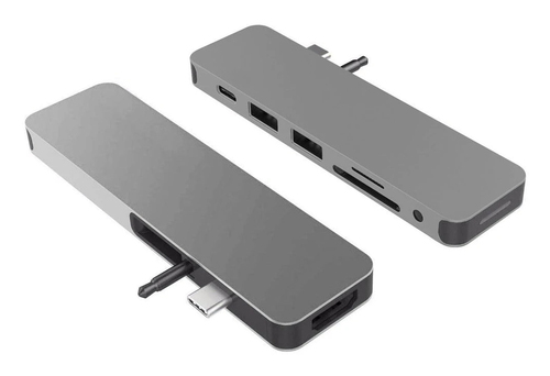 Targus GN21D-GRAY док-станция для ноутбука Проводная USB 3.2 Gen 1 (3.1 Gen 1) Type-C Серый