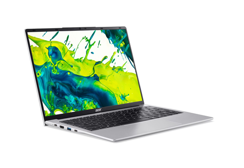 Acer Aspire Lite AL14-45P-R4JQ AMD Ryzen™ 3 5400U Laptop 35,6 cm (14") WUXGA 8 GB DDR4-SDRAM 512 GB SSD Wi-Fi 6 (802.11ax) Windows 11 Home Zilver AZERTY
