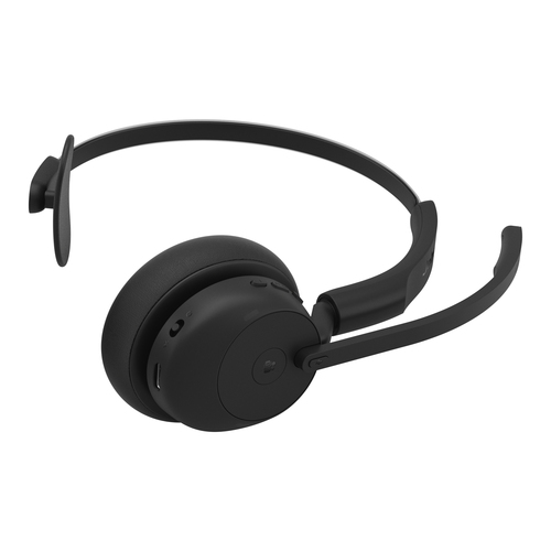 Jabra Evolve3 45 MS Mono Black (USB-C) + Oplaadstandaard - Headset, afbeelding 7