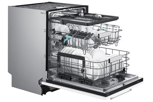 Samsung Series 8 WaterJet Clean™ DW80H73VBB0U4 14 Place Setting Smart Integrated Dishwasher, White – image 7