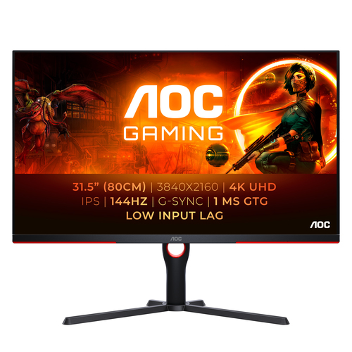AOC G3 U32G3X/BK computer monitor – image 1