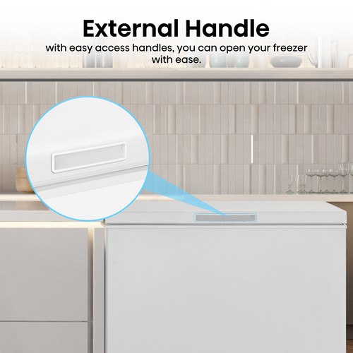 Hisense FC247D4AWLE freezer Chest freezer Freestanding – image 9
