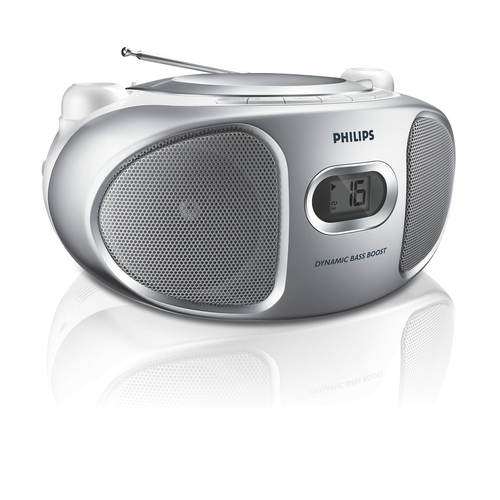 Philips AZ102S/93 CD player Silver Portable CD player