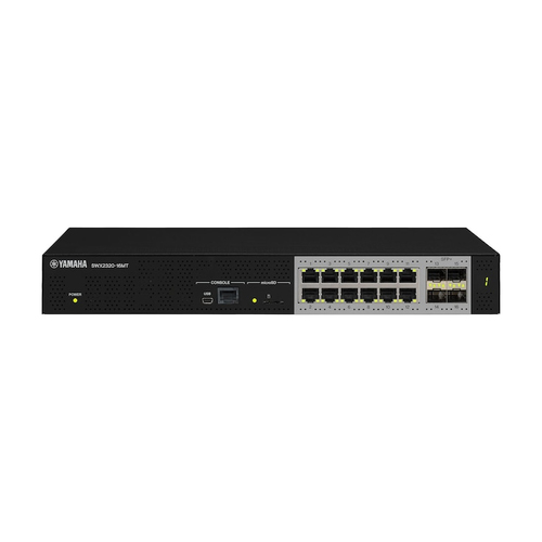 Yamaha CSWX232016MT сетевой коммутатор Управляемый L2 10G Ethernet (100/1000/10000) Черный