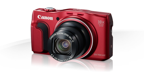 Canon SX700 HS + Case + SD 4GB