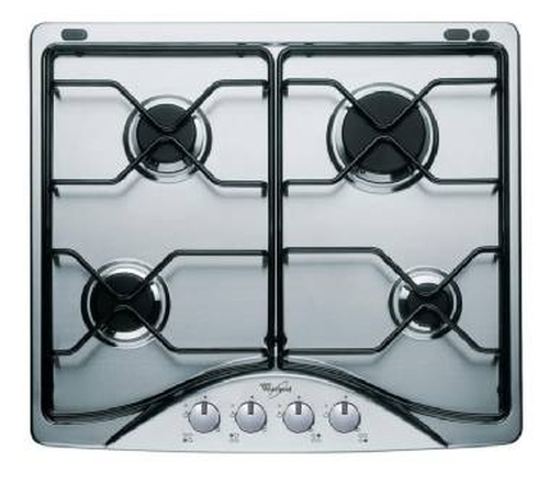 Whirlpool AKM546/IX hob White Built-in Gas 4 zone(s)
