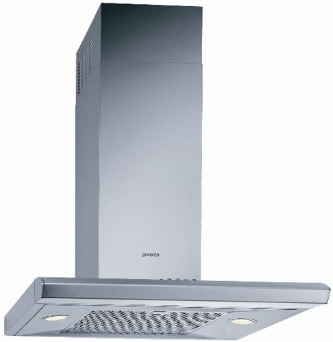 Gorenje DK616AL cooker hood Wall-mounted Metallic, White 510 m³/h