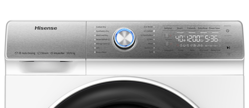Hisense WDQR1014EVAJM washer dryer Freestanding Front-load White – image 7