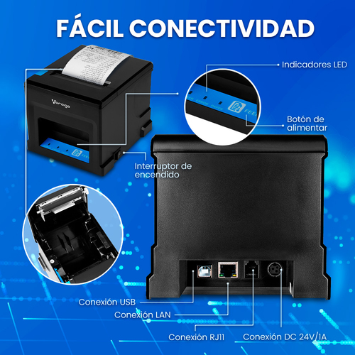 Impresora POS VORAGO MNP-180