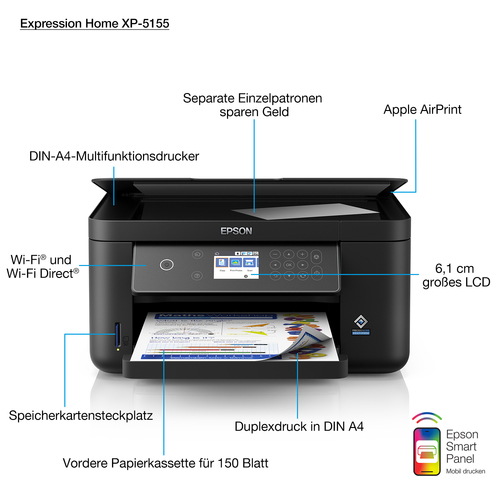 Epson Expression Home XP-5155 Inkjet A4