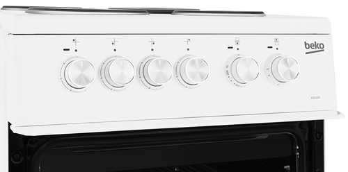 Beko KD532AW 50cm Twin Cavity Electric Cooker – image 6