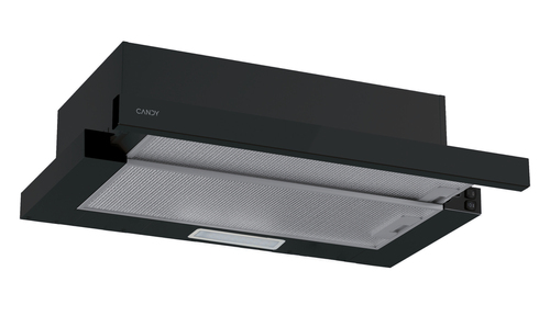 Candy CBT60RBG Semi built-in (pull out) Black 396.2 m³/h – image 2