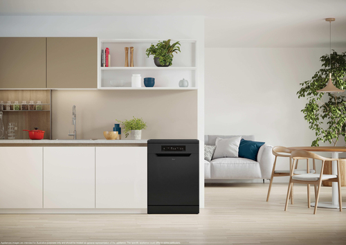 Hoover H-Dish 300 HF3C7L0B Wifi Connected Full Size Dishwasher - Black - C Rated, Black - image 6