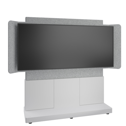 Middle Atlantic FM-DS-6675FS-KD8W крепление для телевизора 2,06 m (81") Белый, Серебристый, Серый