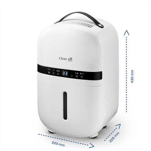 Clean Air Optima CA-702 Smart luchtontvochtiger Luchtontvochtiger Wit, afbeelding 6