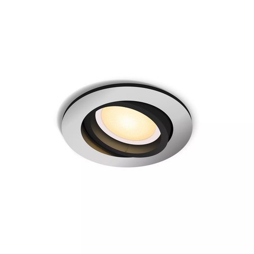 Philips Hue Milliskin inbouwspot White Ambiance - rond - Aluminium