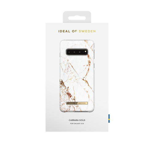 iDeal of Sweden Printed Case Galaxy S10 Carrara Gold – image 1