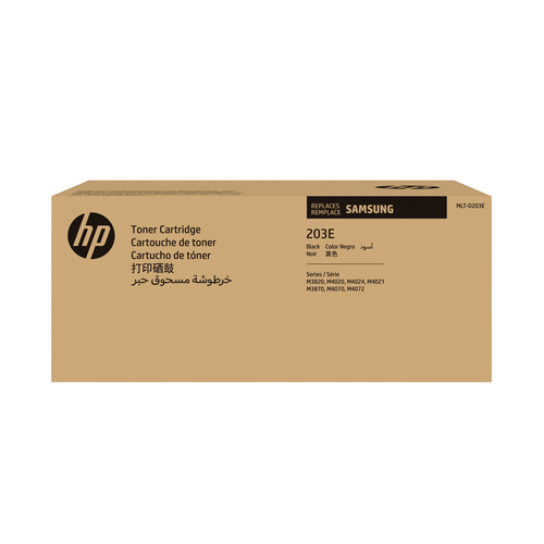 HP Samsung HP Mlt-D203E Original Laser Toner Cartridge Extra High Yield Black SU885A - image 1