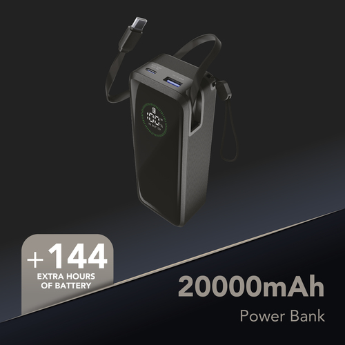 Cellularline Power Bank Roller 20000 – image 9