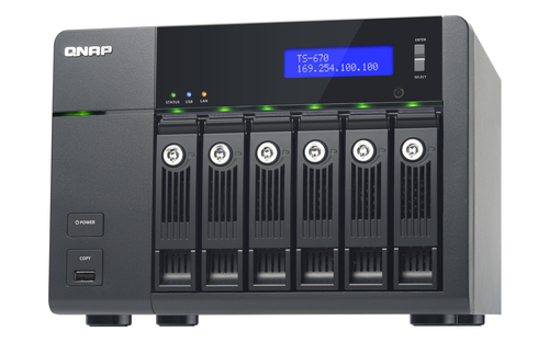 QNAP TS-670 10GbE 3x1TB – image 2