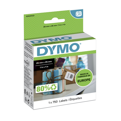 DYMO Square Multipurpose Labels - Etiketten voor meervoudige doeleinden