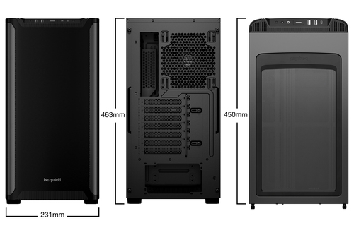 BeQuiet BG073 Pure Base 501 Midi tower PC case Black - image 2