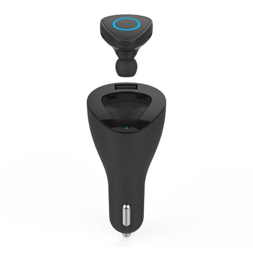 Celly BHDUOBK headphones/headset Wireless Handheld Car Bluetooth Black