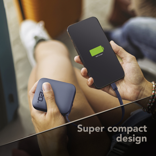 Cellularline POCKET POWER BANK 10000 mAh 20W USB-C PORT BLUE – image 6