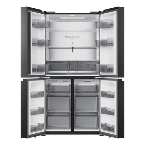 Haier HCR59F18DNMB side-by-side refrigerator Freestanding – image 2