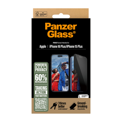 PanzerGlass - Schermbeschermer voor mobiele telefoon, afbeelding 3
