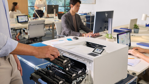 HP CLR LASERJET ENT 4701DN PRINTER:EUR – image 6