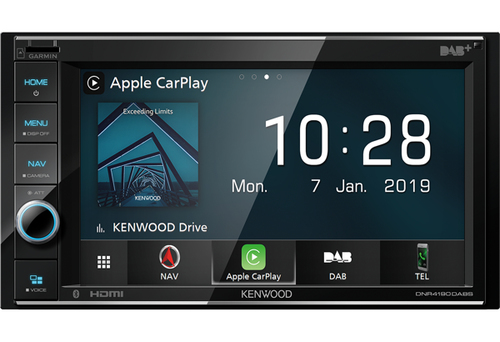 Kenwood DNR4190DABS bil media receiver Sort 200 W Bluetooth – billede 4