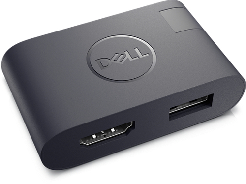 DELL DA20 USB Type-C HDMI + USB Черный