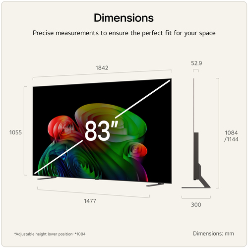 LG OLED83B65LA.AEK TV 2.11 m (83") 4K Ultra HD Smart TV Wi-Fi – image 3