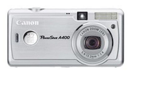 Canon PowerShot A400 Silver+Battery NB4-200
