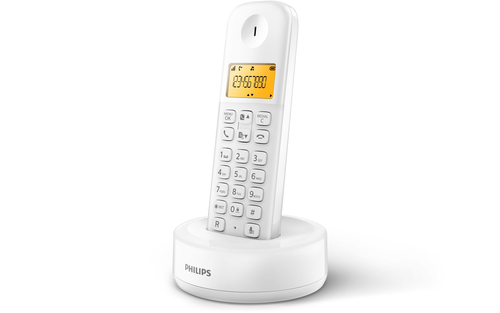 Philips B1501W/FR telephone DECT telephone Caller ID White