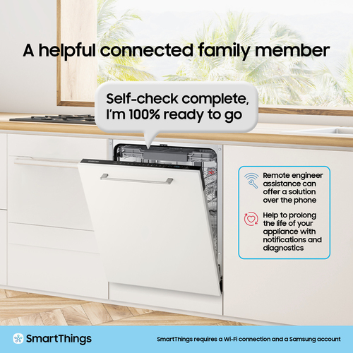 Samsung DW60DG760FSLU4 60cm Series 6 Freestanding WiFi Dishwasher - Silver - image 8