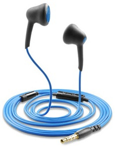 Cellularline Firefly Headset Wired In-ear Calls/Music Blue