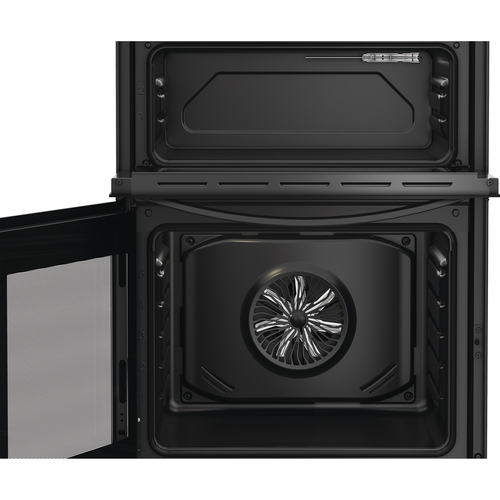Indesit ITE6VMB 60cm Wide Single Oven Electric Cooker with Ceramic Hob - Black - A Rated, Black - image 5