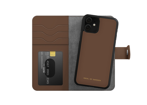 iDeal of Sweden Magnet Wallet+ iPhone 11 / XR Dark Brown – image 2