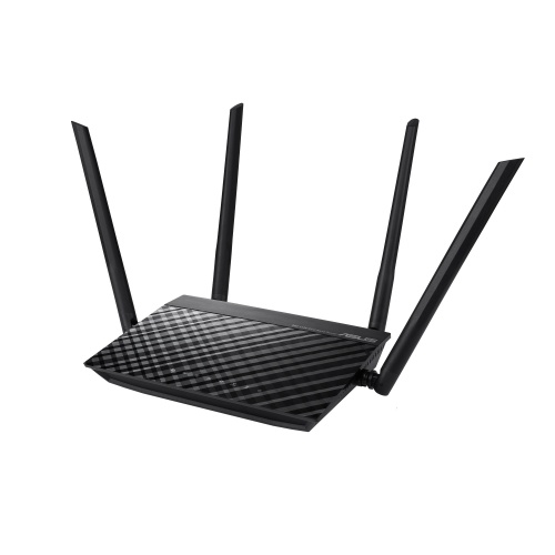 ASUS RT-AC1200GE беспроводной маршрутизатор Гигабитный Ethernet Двухдиапазонный (2,4Ггц/5Ггц) Черный