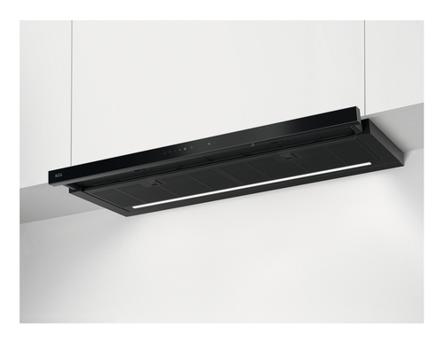 AEG DFH8961B Semi built-in (pull out) Black 400 m³/h