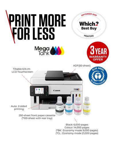 Canon Maxify GX6150 A4 Colour Inkjet Mfp - image 3