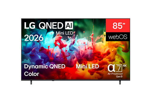 LG QNED AI MiniLED 85QNED7EB3A 2.16 m (85") 4K Ultra HD Smart TV Wi-Fi Black – image 1