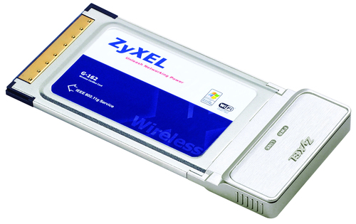 Zyxel ZyAIR G-162 - 802.11g Wireless CardBus Card – image 3
