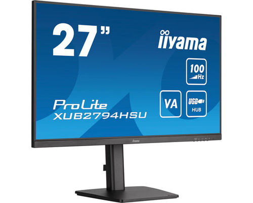 iiyama ProLite XUB2794HSU-B6 монитор для ПК 68,6 cm (27") 1920 x 1080 пикселей Full HD Черный