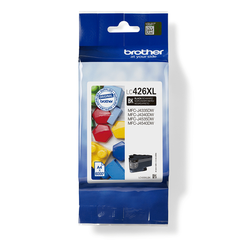 Brother LC426XLBK Inkjet Cartridge High Yield Black LC426XLBK - image 1