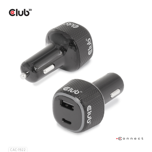 Club 3D Notebook / Laptop autolader 63 Watt oplader, afbeelding 9
