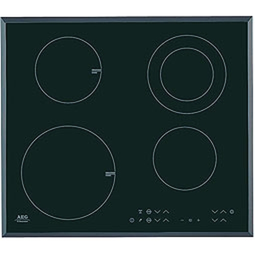 AEG 67160-KF-n Black Built-in Zone induction hob 4 zone(s)