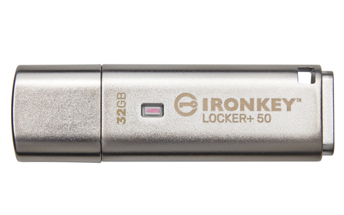 32GB IronKey Locker Plus 50 AE IKLP50/32GB - IKLP50/32GB